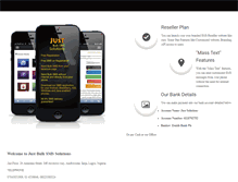 Tablet Screenshot of justbulksmssolutions.com